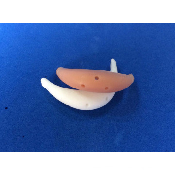 Implant de menton en silicone pour reconstruction chirurgicale du menton